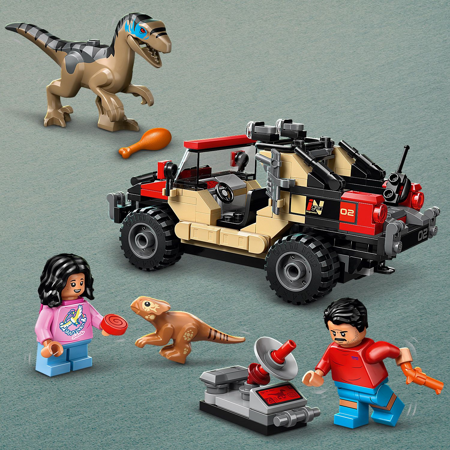 LEGO® Jurassic World 76972 ラプター オフロード脱出作戦