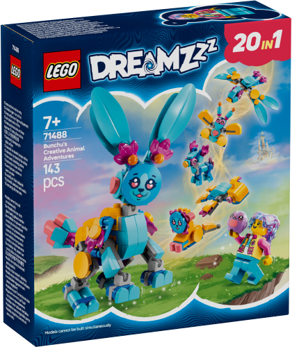 LEGO® DREAMZzz™ 71488 Bunchus kreative Tierabenteuer