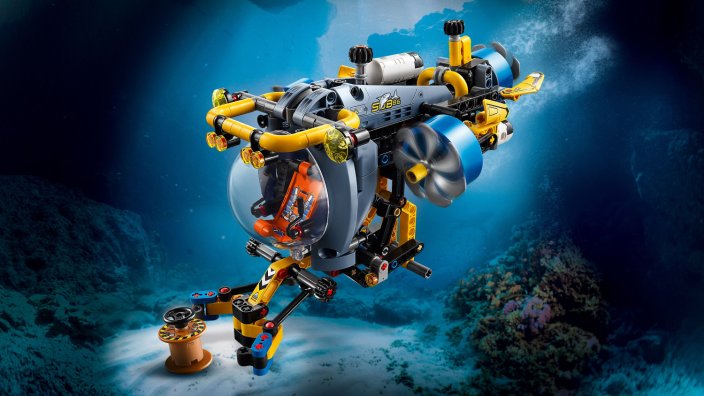 LEGO® Technic™ 42201 Le sous-marin de recherche en haute mer