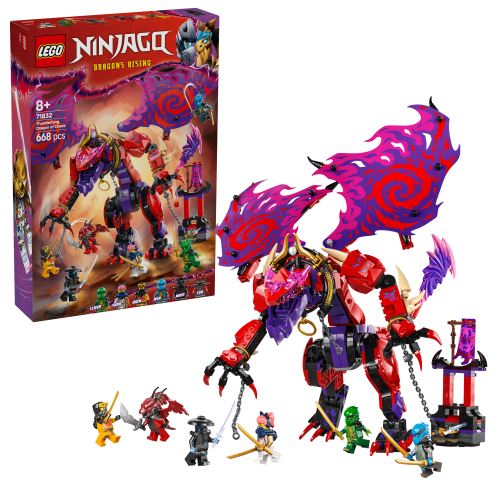 LEGO® Ninjago® 71832 Presa do Trovão - Dragão do Caos