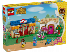 LEGO® Animal Crossing™ 77050 Boutique Nook et maison de Rosie