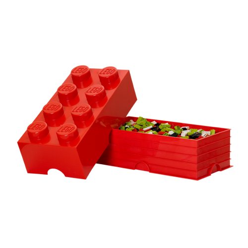 LEGO® Boîte de rangement 8 - rouge