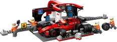 LEGO® City 60443 Zastávka v boxech F1® a personál s vozem Ferrari