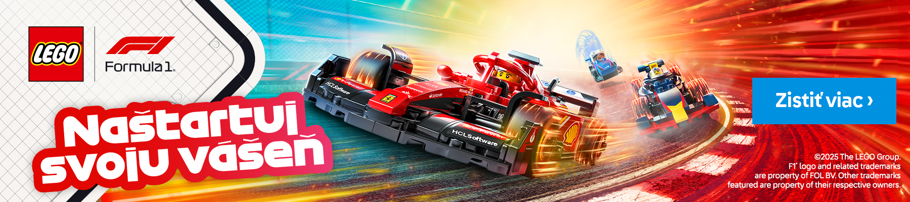 LEGO® Speed Champions F1 | KITSTORE.sk