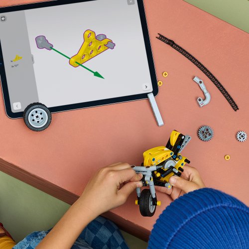 LEGO® Technic 42225 Moto jaune