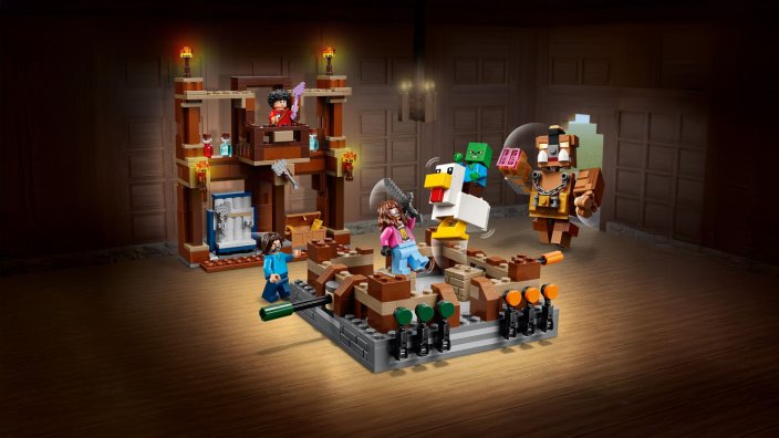 LEGO® Minecraft® 21272 Küzdőtér az erdei háznál