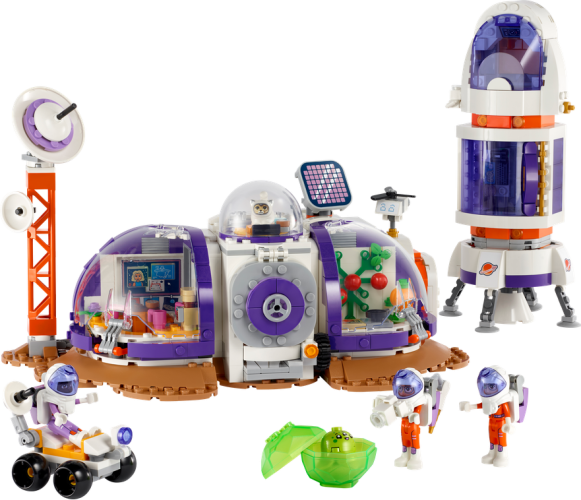 LEGO® Friends 42605 Base Espacial e Foguetão de Marte