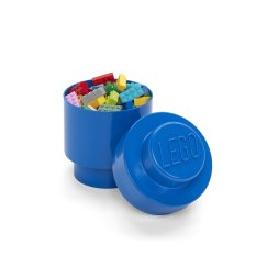 LEGO® Scatola portaoggetti rotonda 123 x 183 mm - blu