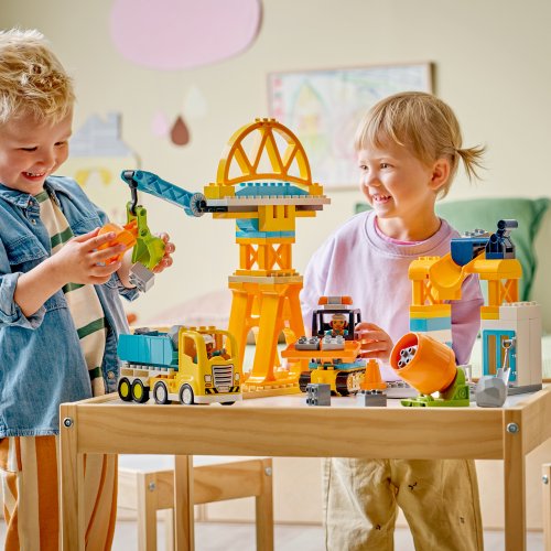 LEGO® DUPLO Town 10476 3-in-1 bouwplaats en voertuigen