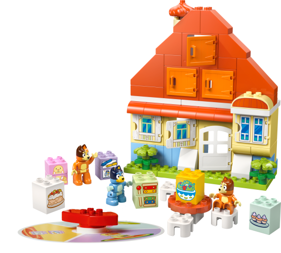 LEGO® DUPLO® Bluey 10459 Dům Bluey a paměťová hra