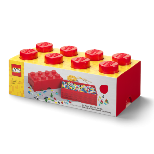 LEGO® Boîte de rangement 8 - rouge