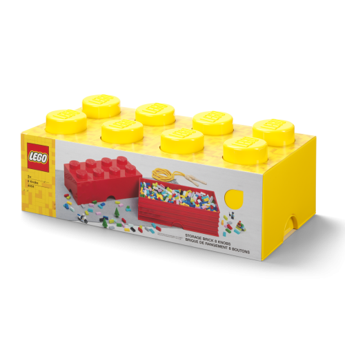 LEGO® Aufbewahrungsbox 8 - gelb
