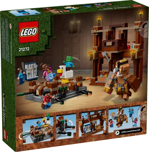 LEGO® Minecraft® 21272 Küzdőtér az erdei háznál