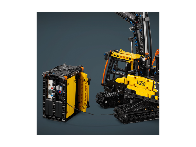 LEGO® Technic™ 42175 Camion Volvo FMX et pelleteuse électrique EC230