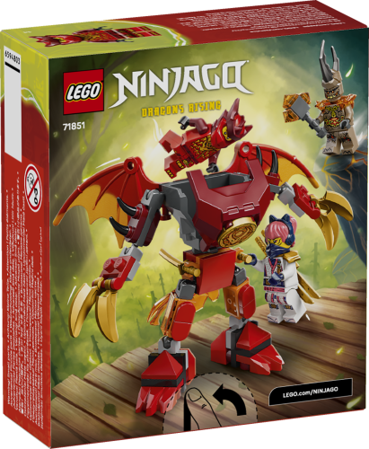 LEGO® Ninjago 71851 Kais Drachen-Mech Battle Set