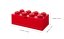 LEGO® caixa de mesa 8 com gaveta - vermelho