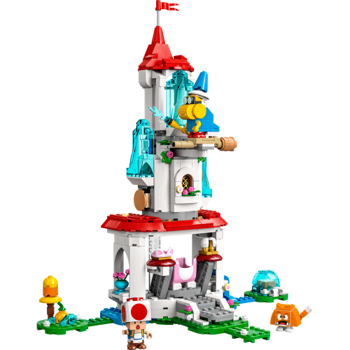 LEGO® Super Mario™ 71407 Set de Expansão Torre Congelada e Fato de Peach Gata