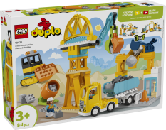 LEGO® DUPLO® 10476 3 az 1-ben építési terület és munkagépek