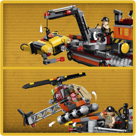 LEGO® Jurassic World 77983 Mosasaurus Dinosaur Boat Attack