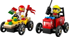 LEGO® City 60458 Pizza vs. Fire Truck Race Car Pack