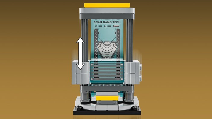 LEGO® Marvel 76315 Laboratorium Iron Mana: Zbrojownia