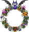 LEGO® Iconic 40825 Halloweenkranz