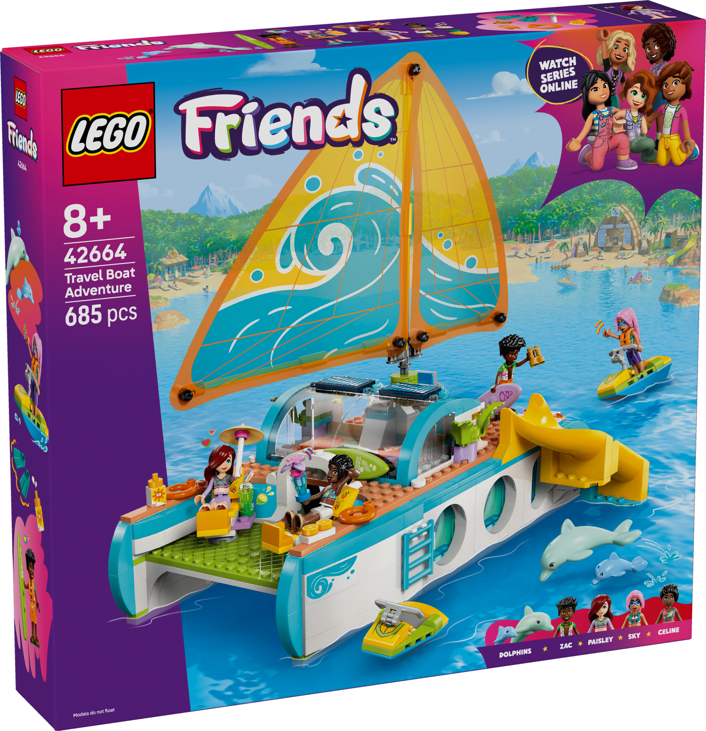 ゆうこ LEGO® Friends 42664 ボートアドベンチャー | KITSTORE.cz