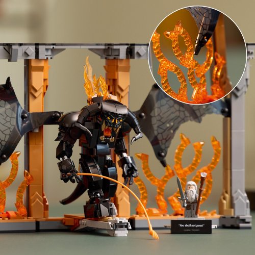 LEGO® Icons 10367 Könyvkuckó: A Gyűrűk Ura: Balrog™