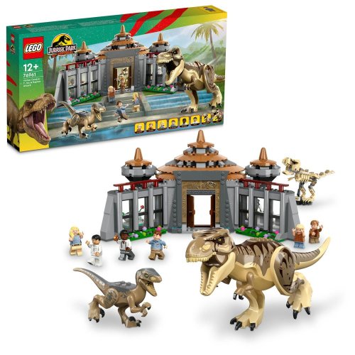 LEGO® Jurassic World™ 76961 Centro de Visitantes: Ataque de T. rex e Raptor