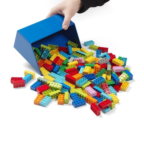 LEGO® Jeu de pelle à briques - rouge/bleu, lot de 2