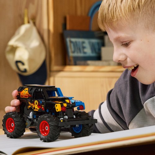 LEGO® Technic 42219 Monster Jam™ Grave Digger™ Feuer und Eis