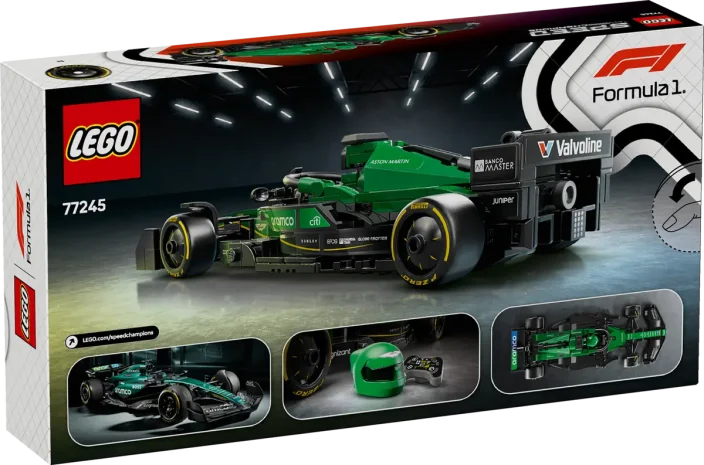 LEGO® Speed Champions 77245 Carro de Corrida Aston Martin Aramco F1® AMR24