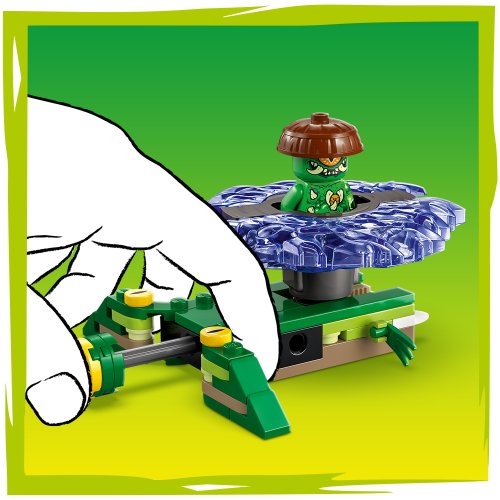 LEGO® Ninjago 71849 Nya contre la toupie du monstre mutant