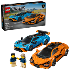 LEGO® Speed Champions 77238 Lamborghini Revuelto & Huracán STO