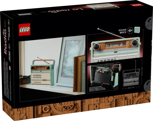 LEGO® Icons 10334 Retro Radio | KITSTORE.cz