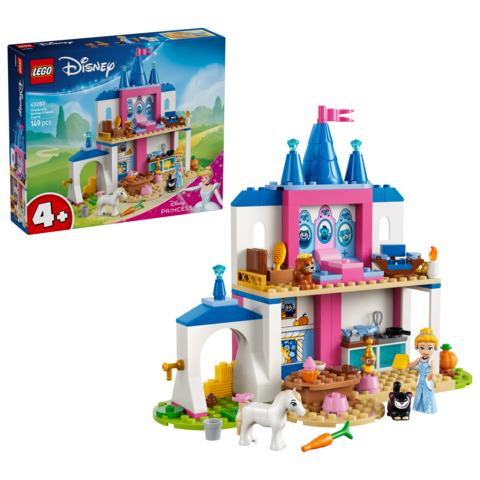 LEGO® | Disney™ 43283 Castello degli amici animali di Cenerentola