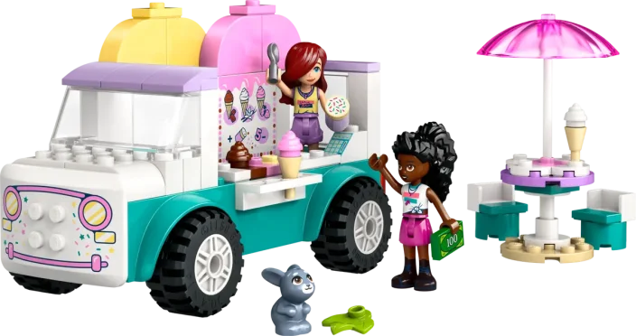 LEGO® Friends 42644 Furgonetka z lodami w mieście Heartlake