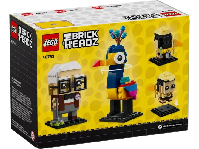 LEGO® BrickHeadz 40752 Carl, Russell e Kevin