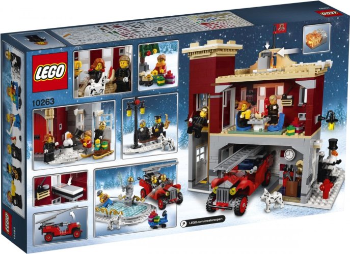 LEGO® Creator Expert 10263 La caserne des pompiers du village d'hiver