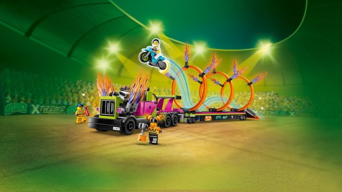 LEGO® City 60357 Le défi de cascade : les cercles de feu