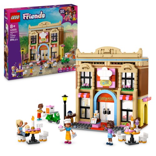 LEGO® Friends 42655 Restaurante e Escola de Culinária