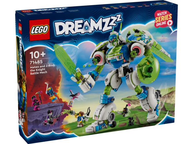 LEGO® DREAMZzz™ 71485 Mateo et Z-Blob, le robot chevalier