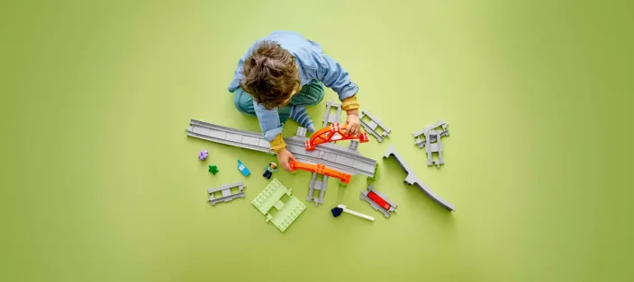 LEGO® DUPLO® 10426 Vasúti híd és sínek kiegészítő szett
