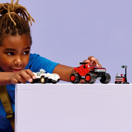 LEGO® Sonic the Hedgehog™ 77118 Silvers auto vs. Knuckles' monstertruck