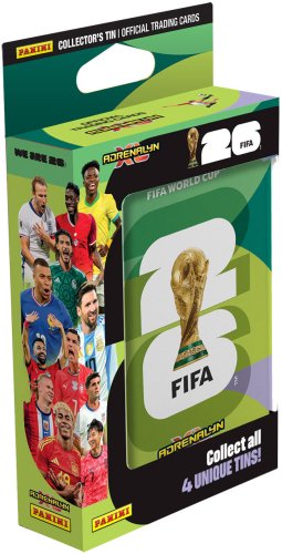 FIFA WORLD CUP 2026 - ADRENALYN - plechová krabička POCKET