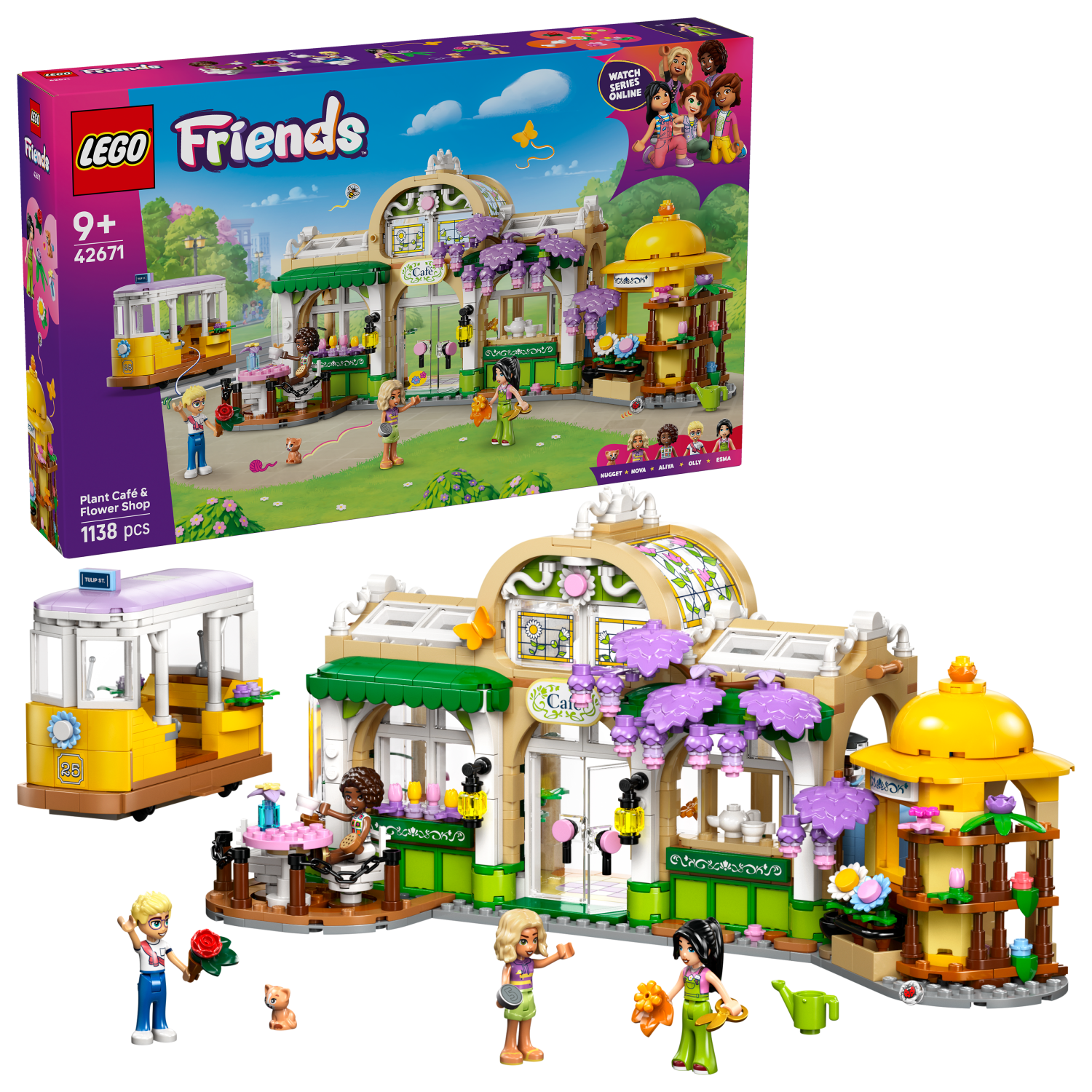 LEGO® Friends 42671 お花屋さんカフェ | KITSTORE.cz