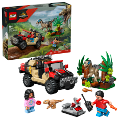 LEGO® Jurassic World 76972 Offroad raptorontsnapping