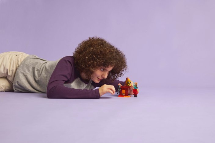 LEGO® Minecraft® 21266 Csata az alvilági lávatónál