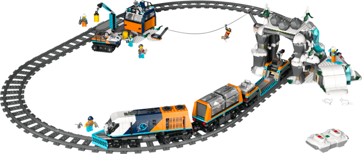 LEGO® City 60470 Comboio Expresso do Ártico dos Exploradores
