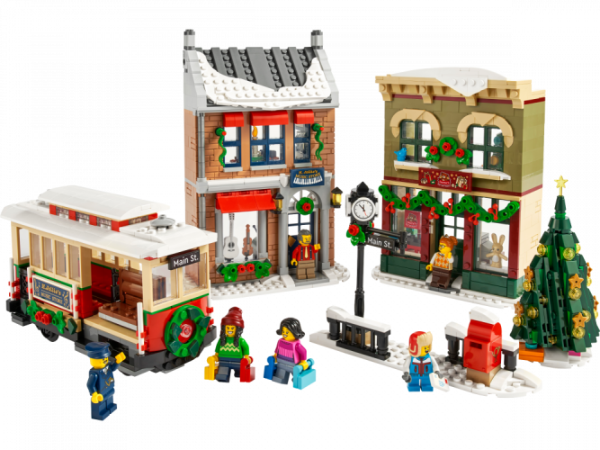 LEGO® Icons 10308 Weihnachtlich geschmückte Hauptstraße